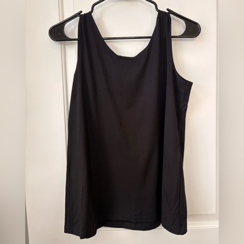 Chico's Classic Black Tank Top - Picture 2 of 3